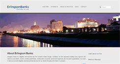 Desktop Screenshot of erlingsonbanks.com